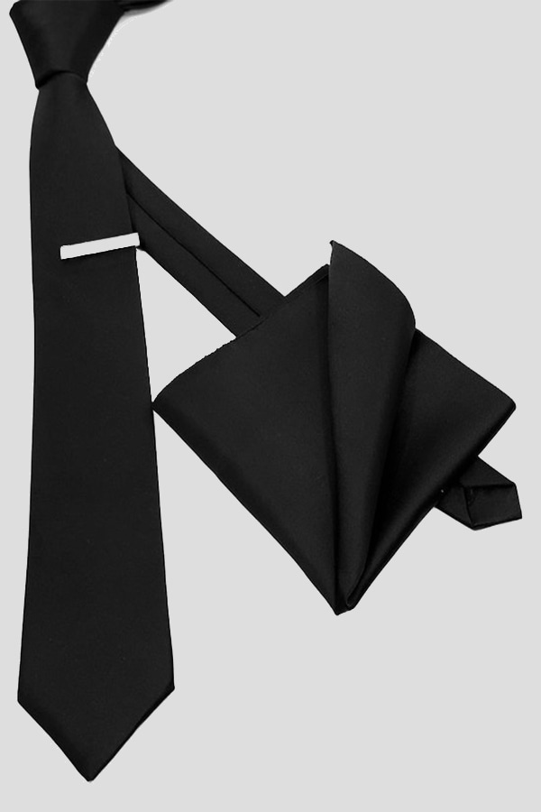 ΓΡΑΒΑΤΑ & ΜΑΝΤΗΛΙ - ΜΑΥΡΟ